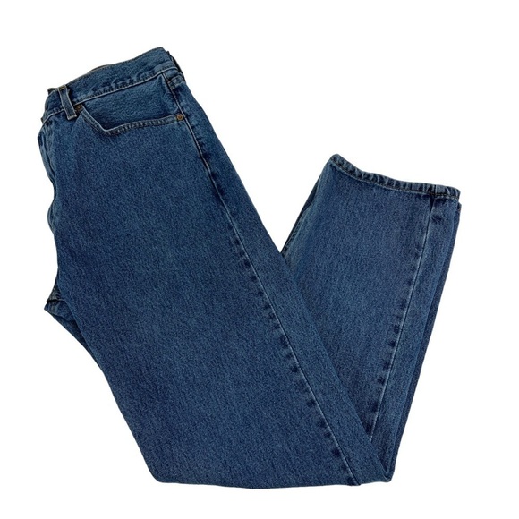 LEVI’S STRAUSS 505 Men’s Blue Jeans Sz W36”/L32” Pockets 100% Cotton - Picture 5 of 8